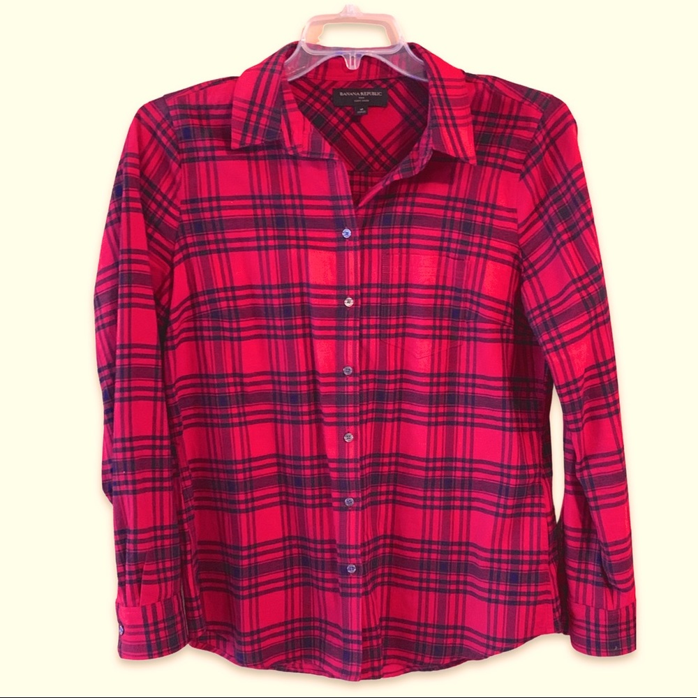 Banana Republic Soft Wash Button-Down Shirt Medium